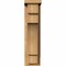 Ekena Millwork Mediterranean Smooth Corbel w/Backplate, Western Red Cedar, 5 1/2"W x 10"D x 22"H COR06X10X22MED01SWR - alternate 4